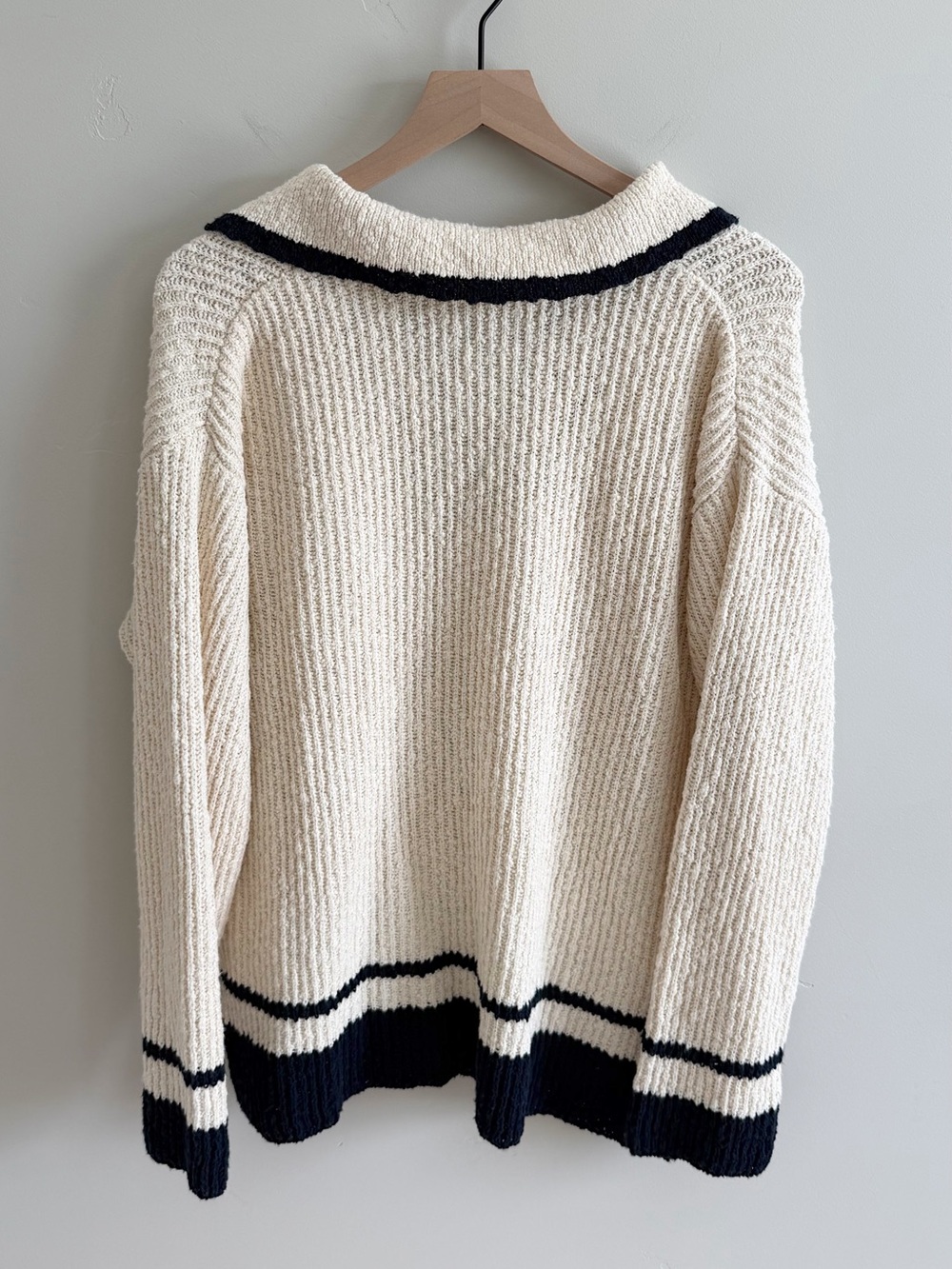 Z Supply Hammond Oversized Polo Sweater - Picture 7 of 7